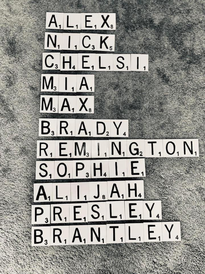 Scrabble Tiles (PreOrder)